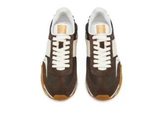 Suède technische stof James Sneaker