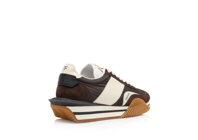 Suède technische stof James Sneaker Suède technische stof James Sneaker