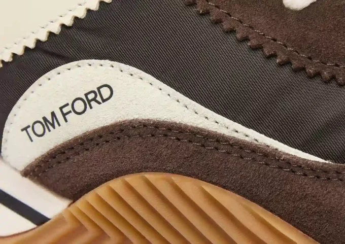 Suède technische stof James Sneaker Suède technische stof James Sneaker