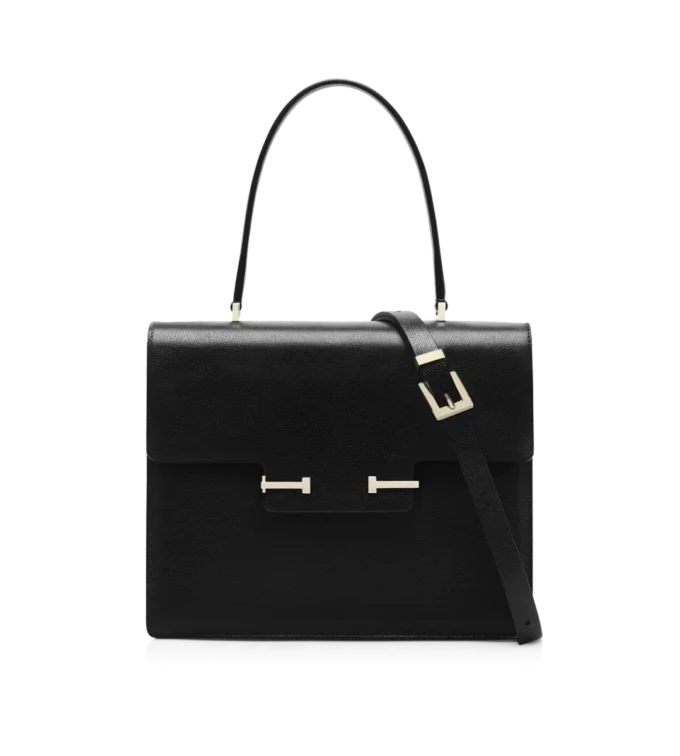 Supple Grain Leather Aube Small Top Handle Supple Grain Leather Aube Small Top Handle