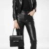 Supple Grain Leather Aube Small Top Handle Supple Grain Leather Aube Small Top Handle