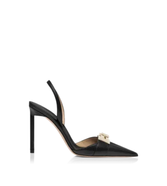 supple grain leather t latch slingback 1 330x367 - Supple Grain Leather T Latch Slingback