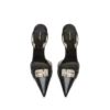 Supple Grain Leather T Latch Slingback Supple Grain Leather T Latch Slingback