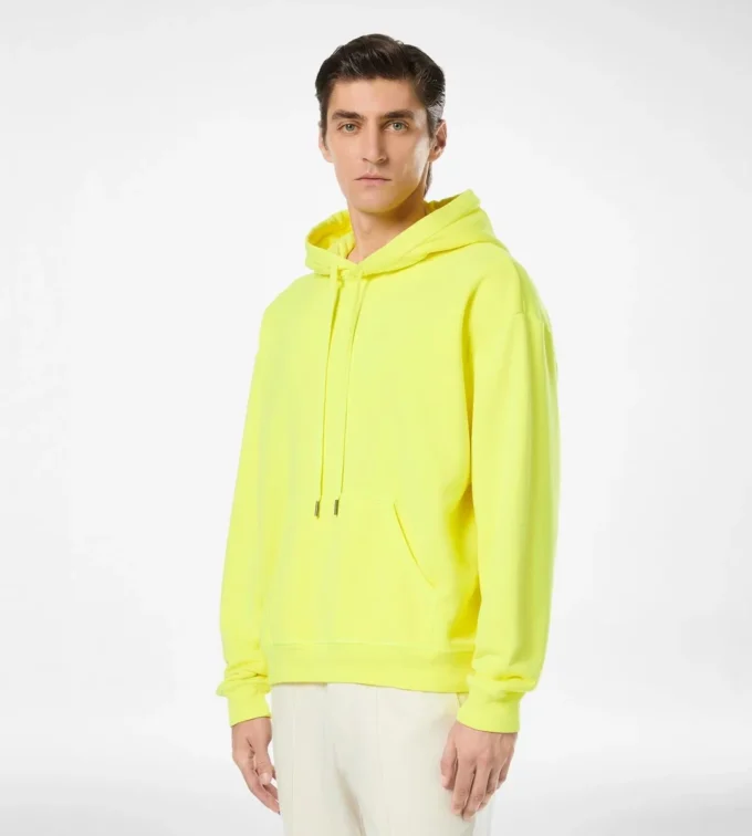 Sweatshirt met capuchon van biologisch katoen
