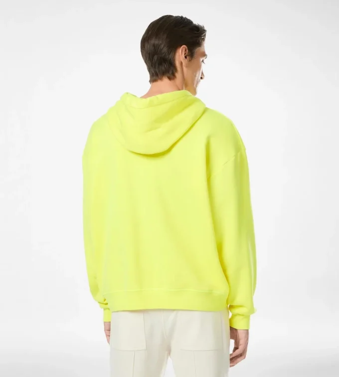 Sweatshirt met capuchon van biologisch katoen