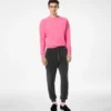 Sweatshirt met ronde hals van biologisch katoen