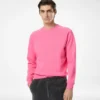 Sweatshirt met ronde hals van biologisch katoen