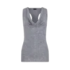 Tanktop met colkraag van merinowol