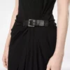 Tanktopjurk met lederen details Tanktopjurk met lederen details