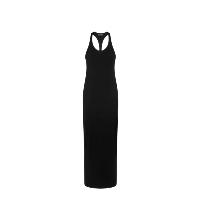 Tanktopjurk met ton sur ton geborduurd TF-logo