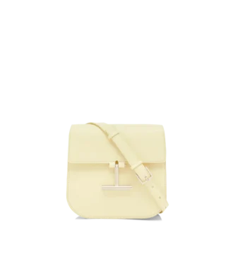 Tara Mini Crossbody van generfd leer