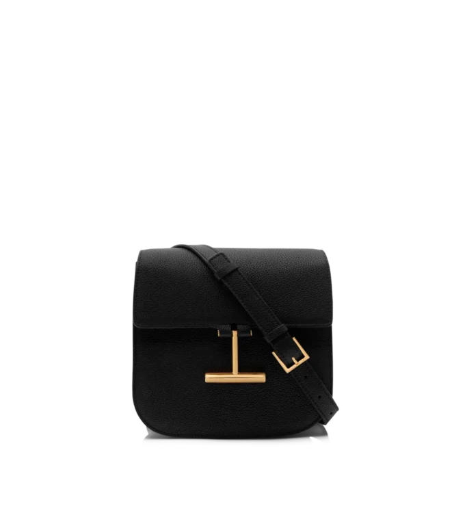 Tara Mini Crossbody van generfd leer Tara Mini Crossbody van generfd leer