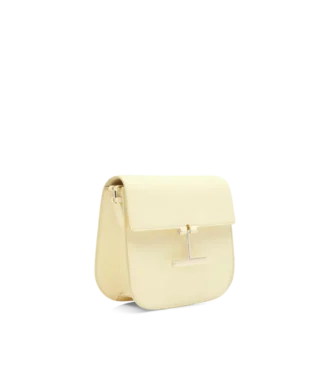 Tara Mini Crossbody van generfd leer
