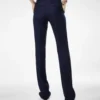 Tonal Stripe Virgin Wool Tailored Straight Pants Tonal Stripe Virgin Wool Tailored Straight Pants