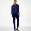 Trui met lange mouwen en col met Tom Ford metalen plaatje