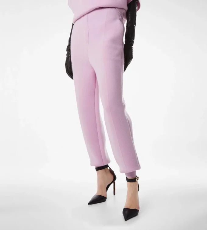 Ultrafijne joggingbroek van kasjmiermix