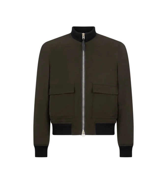Ultralichte gabardine pilotenjas