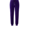 Velours joggingbroek