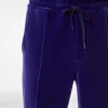Velours joggingbroek