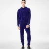 Velours joggingbroek