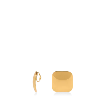 Vintage gouden messing Amy oorbellen Vintage gouden messing Amy oorbellen