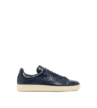Warwick-sneaker met alligatorprint