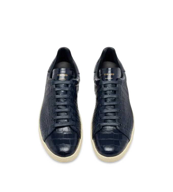Warwick-sneaker met alligatorprint Warwick-sneaker met alligatorprint
