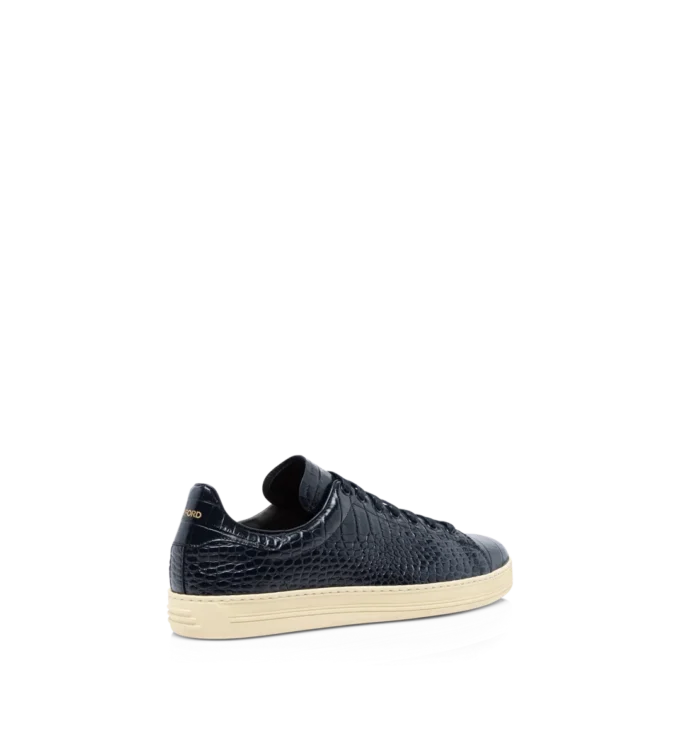 Warwick-sneaker met alligatorprint Warwick-sneaker met alligatorprint