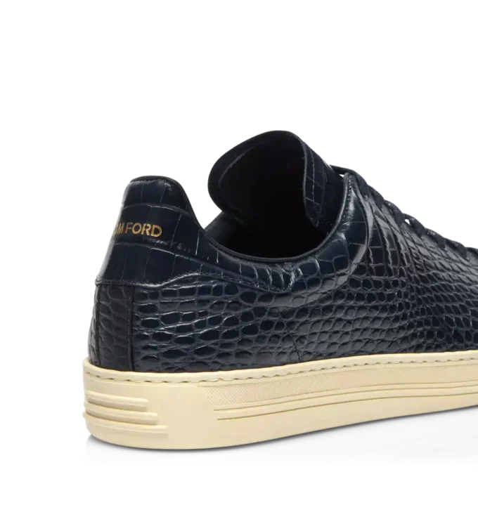Warwick-sneaker met alligatorprint Warwick-sneaker met alligatorprint