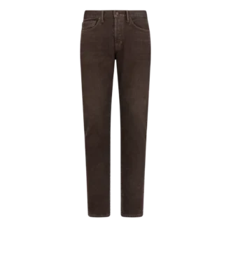 Western Cord Straight Fit Denim