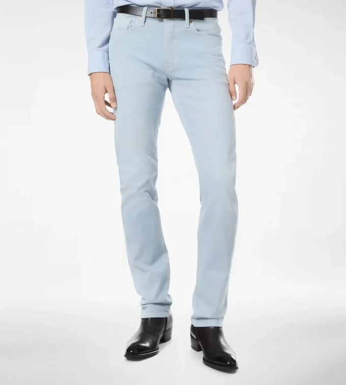 Western Cord Straight Fit Denim