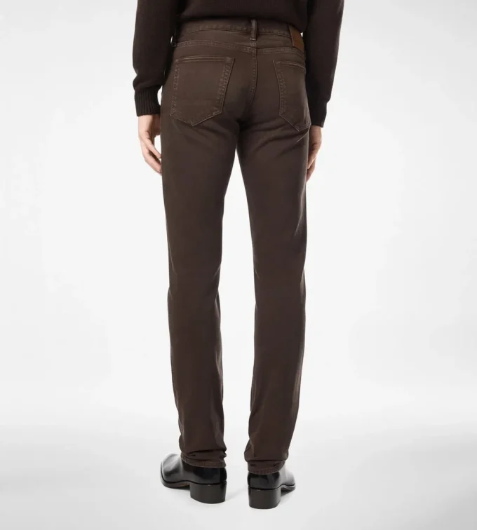 Western Cord Straight Fit Denim