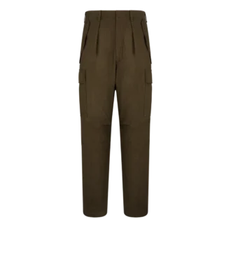 Wollen kasjmier zijden cargo broek Wollen kasjmier zijden cargo broek