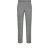 Wollen zijden linnen broek van haaienhuid