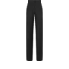 Wollen zijden mix hoge taille smokingbroek Wollen zijden mix hoge taille smokingbroek