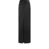 Wrap Maxi Rok met Leren Riem