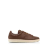 Zachte generfde leren Warwick-sneaker
