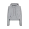 Zachte kasjmier gebreide hoodie