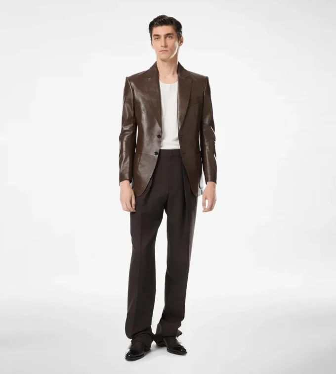 Zachte Nappa Plonge Sartorial Blazer