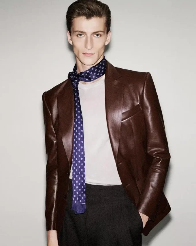 Zachte Nappa Plonge Sartorial Blazer
