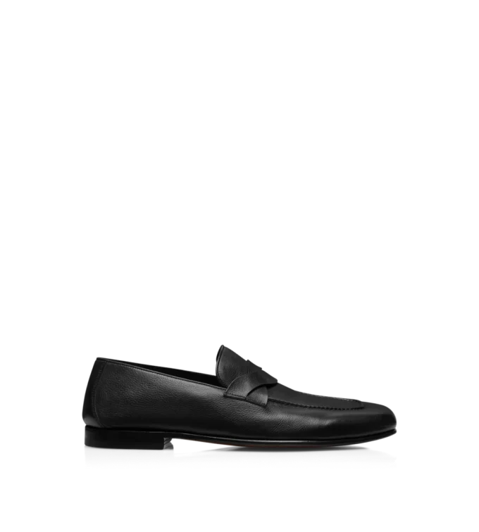 Zachte, soepele leren Gigi Twisted Band Loafer Zachte, soepele leren Gigi Twisted Band Loafer