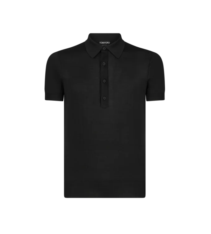 Zijde Viscose Polo