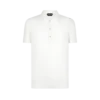 Zijden katoenen mesh polo