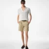 Zijden katoenen mesh polo