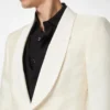 Zijden viscose jacquard avondjasje