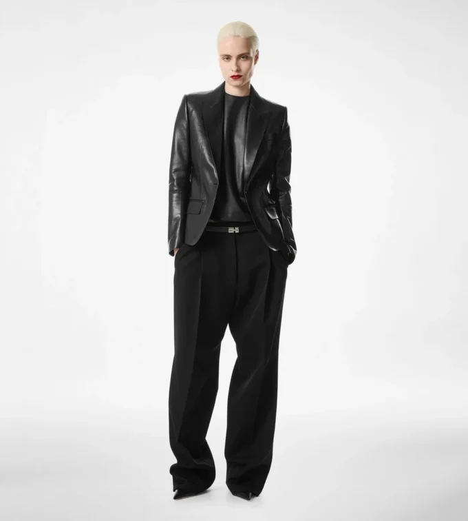 Supple Grain Leather T Latch Slingback Supple Grain Leather T Latch Slingback