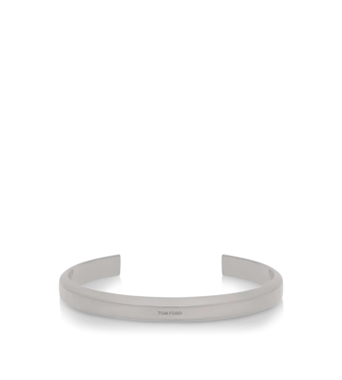 Zilveren gladde armband