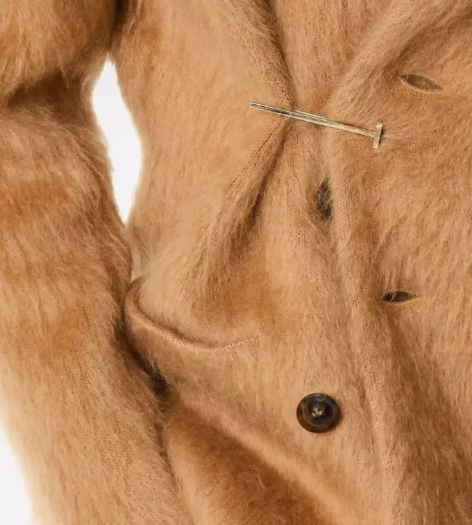 Zilveren T-speldbroche Zilveren T-speldbroche