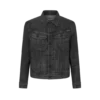 Zwart iconisch selvedge denim jack