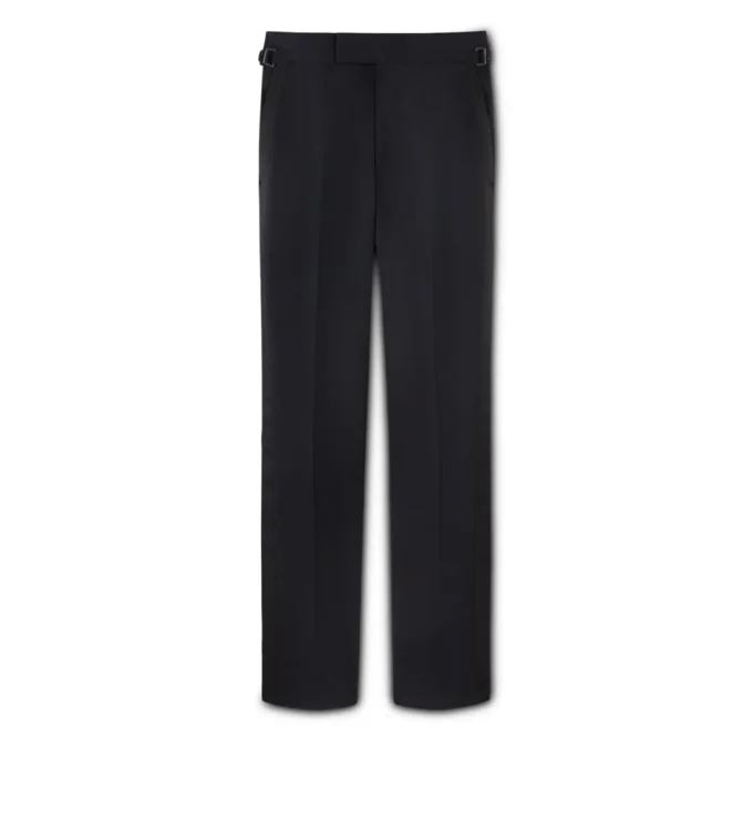 Zwarte mohair O’Connor avondbroek